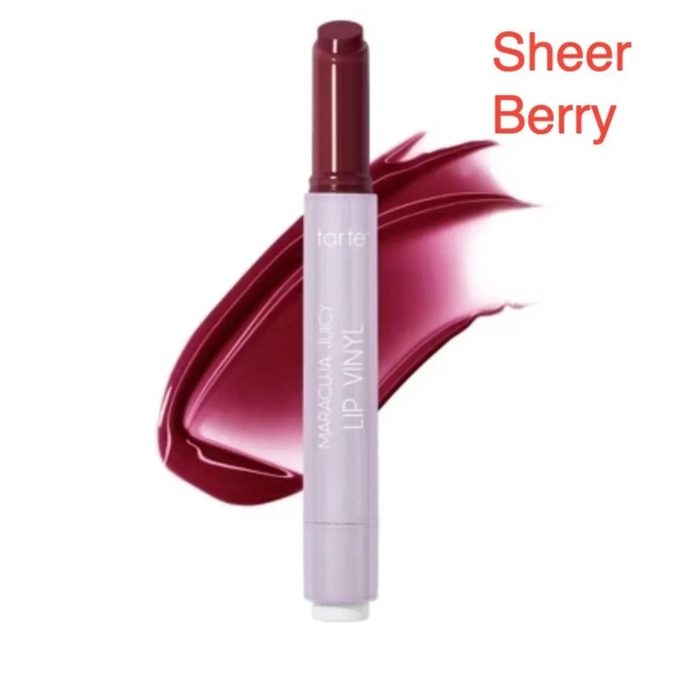Tarte Maracuja Juicy Lip Vinyl Gloss Sheer Berry NEW